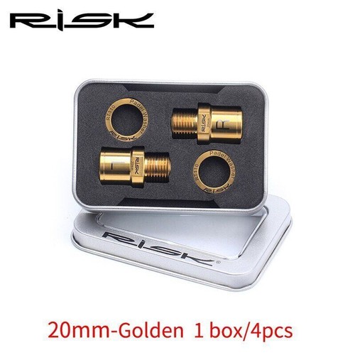 RISK 16Mm/20Mm Bike Pedal Extender Screws with Washer Extension Titanium Bolts - Picture 18 of 21