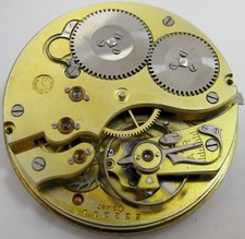 IWC 52 16 jewels pocket watch movement dial for part ... diameter 43.1 mm OF