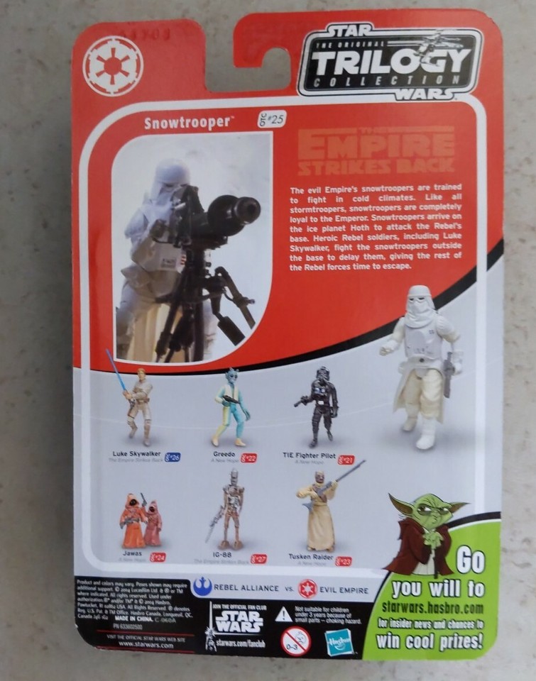 Star Wars The Saga Collection Imperial Snowtrooper in Hoth Battle Gear Figure - We-R-Toys