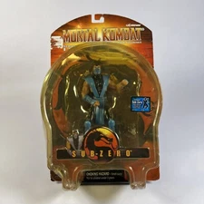 Palisades Mortal Kombat SUB ZERO ACTION FIGURE WITH DRAGON BASE Series One 1 NIB