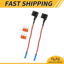 Single Metal,Plastic Fuse Tap Add a Circuit Adapter Kit Universal