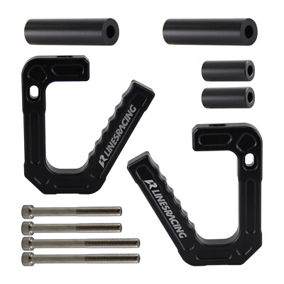 Haltegriffe vorne aus Aluminium für 07 18 Jeep Wrangler JK Haltegriff Schwarz
