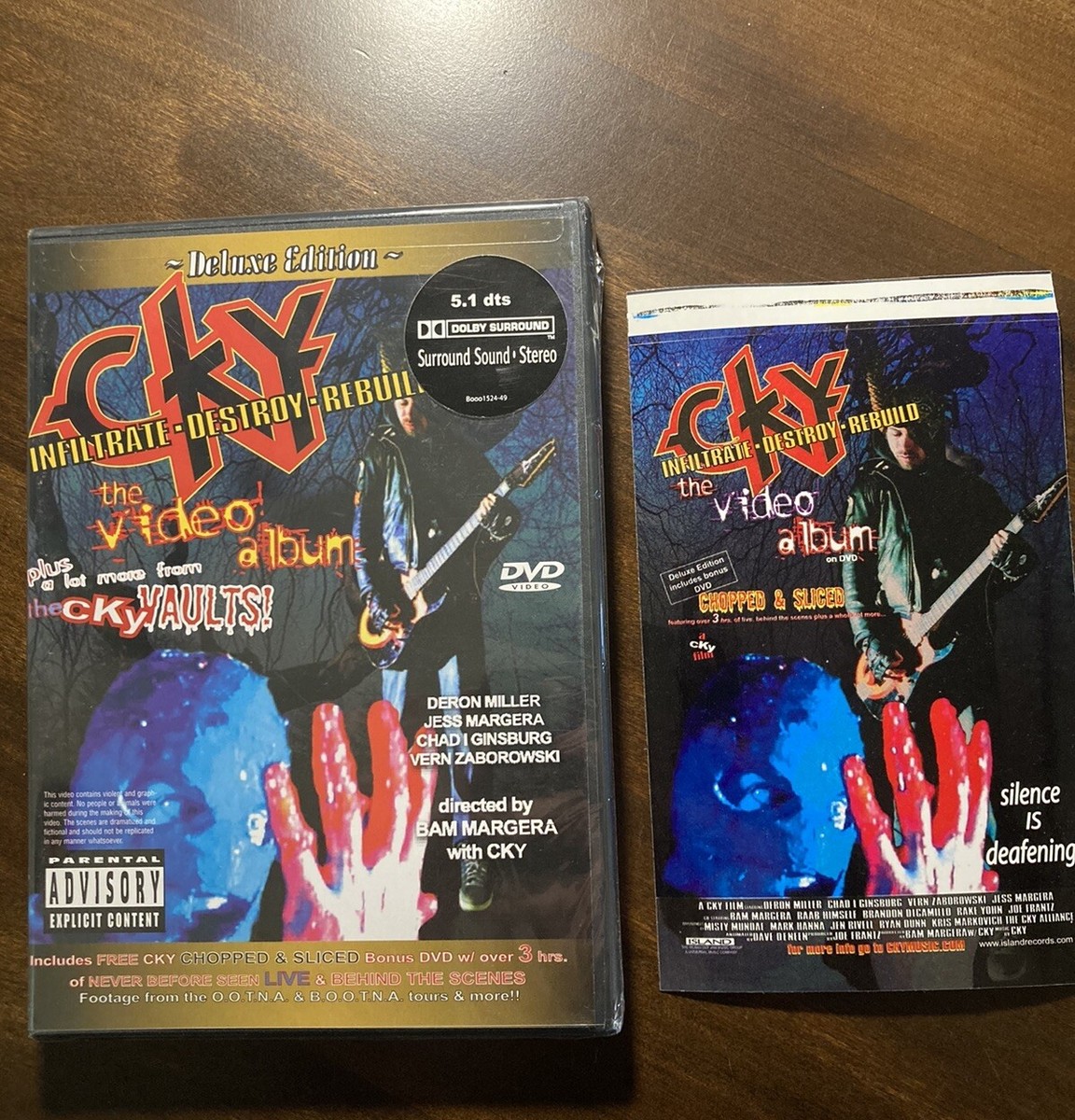 CKY: Infiltrate, Destroy, Rebuild (DVD, 2003) Video Album Bam