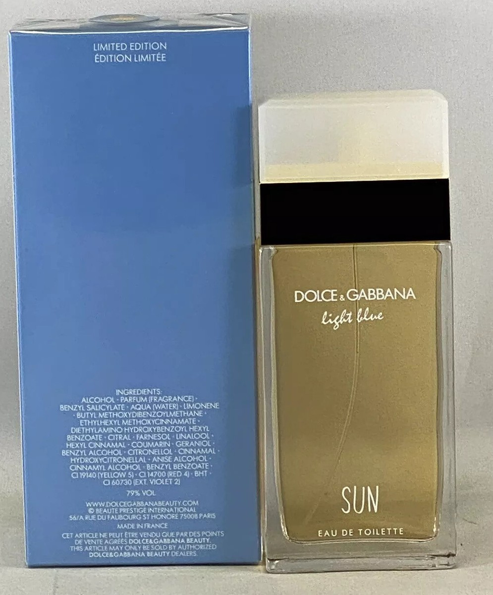 Dolce Gabbana Light Blue Sun Eau De Toilette Spray For Women