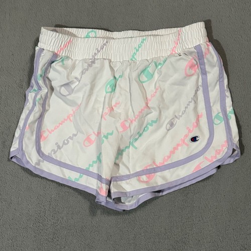 Champion Athletics AOP All Over Print Running Jogging Sport Gym Shorts YOUTH XL