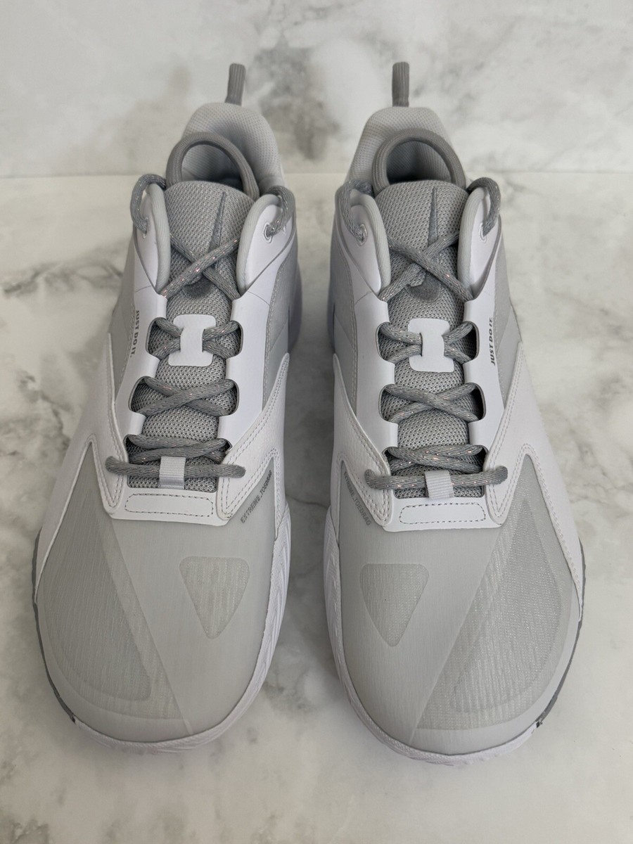 Nike Air Zoom Hyperace 3 White Wolf Grey Volleyball Shoes FQ7074-001 Mens 6.5 Nike Air Zoom Hyperace 3 Volleyball Shoes - Photon Dust  main image 2