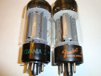 General Electronic （NOS）6L6GC GE GE 6L6GC Matched Pair | NOS Vintage Vacuum Tubes | Fuzz Audio