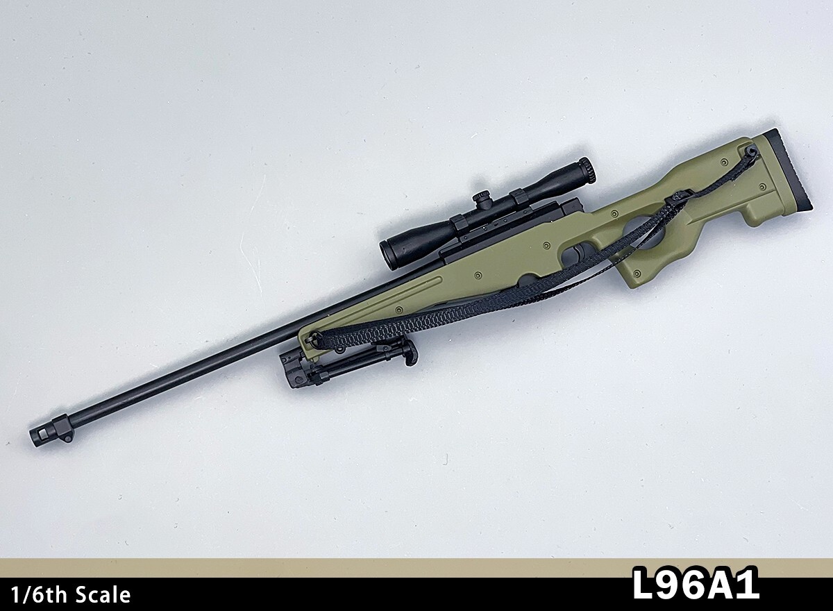 1/6 Scale L96A1 Sniper Rifle Model for 12