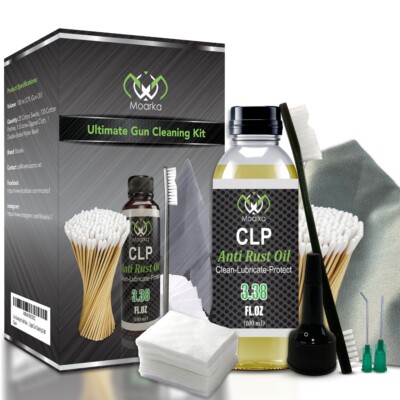 Gun Cleaning Oil   3.4 Oz of All-in-One CLP [Cleaner, Lubricant, & Protectant]