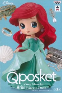 Q Posket Disney Characters Princess Dress Normal Color Ariel 100 Authentic Ebay