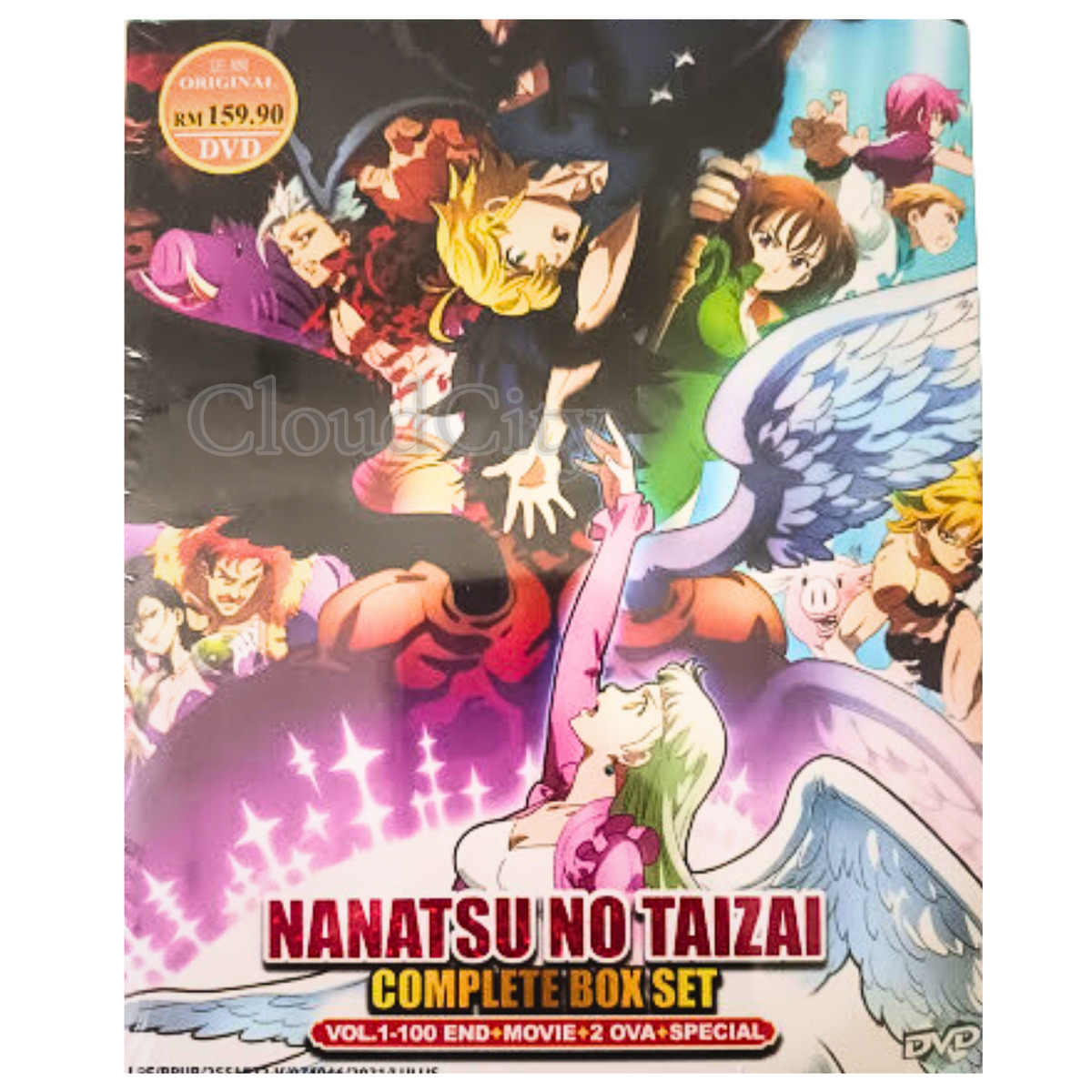 Nanatsu No Taizai The Seven Deadly Sins Season 1-5 + Movie + 2OVA