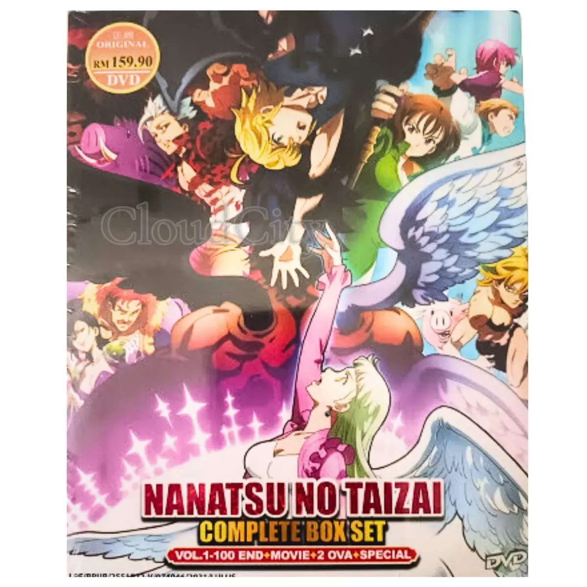 Nanatsu No Taizai The Seven Deadly Sins Season 1-5 + Movie + 2OVA + SP DVD  Anime