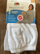 Fruit Of The Loom Women's Thermal Waffle Pant Beyond Soft White M 8-10 Leggings