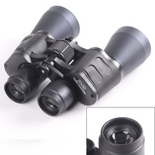 20x50 HIGH POWER PORRO PRISM BINOCULARS & CASE/CAPS BAG/STRAP/BIRDWATCHING UK
