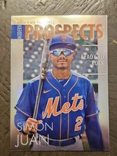 2023 Bowman - Modern Prospects #MP-13 Simon Juan (RC) New York Mets 