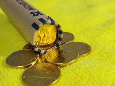 SINGLE COIN Gold Plated NICKEL-24K Pure Gold- Bulk Purchase Available