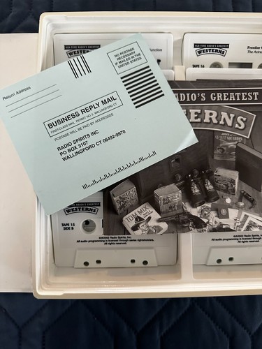 Old Time Radio Broadcasts, Greatest Western Shows , 20 Cassettes, 9781570194955 - Picture 6 of 11