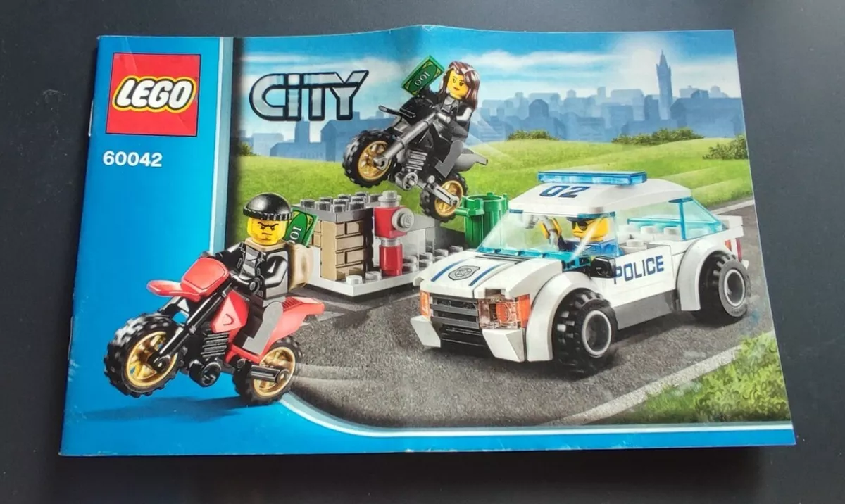 Lego police best sale car instructions 60042