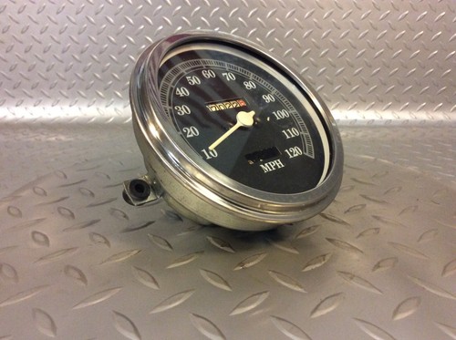 Harley Davidson Drag Specialties 89-95 Face FL Style Speedometer DS-243845 - Picture 14 of 19