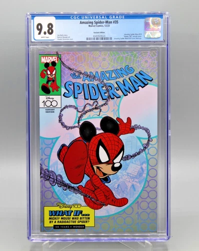 Amazing Spider-Man #35 (2023) Disney 100 Variant CGC 9.8 Free Shipping