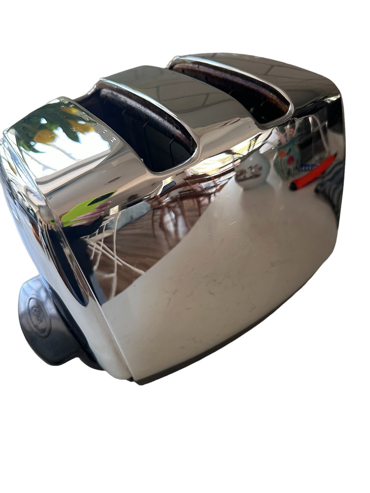 Sunbeam Toaster Vintage T351 Mid Century Made in USA Chrome Excellent