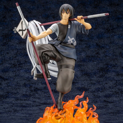 ARTFX J 1:8 Fire Force Shinmon Benimaru PVC Figure Garage Kit Model Presale