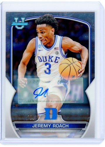 Pick your Card 2022-23 Bowman Chrome University Prospect Autographs - Picture 84 of 113