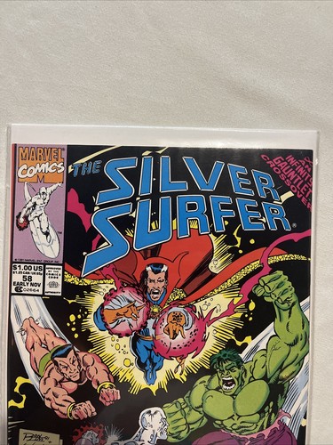 Silver Surfer #58 (Marvel Comics Early November 1991) - Picture 2 of 3