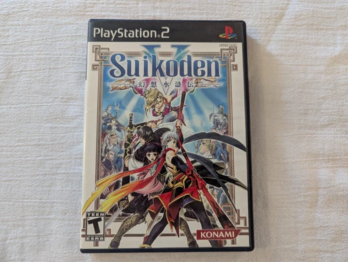 Suikoden V (5) (PlayStation 2, PS2) - CIB Complete w/Reg. Card Tested