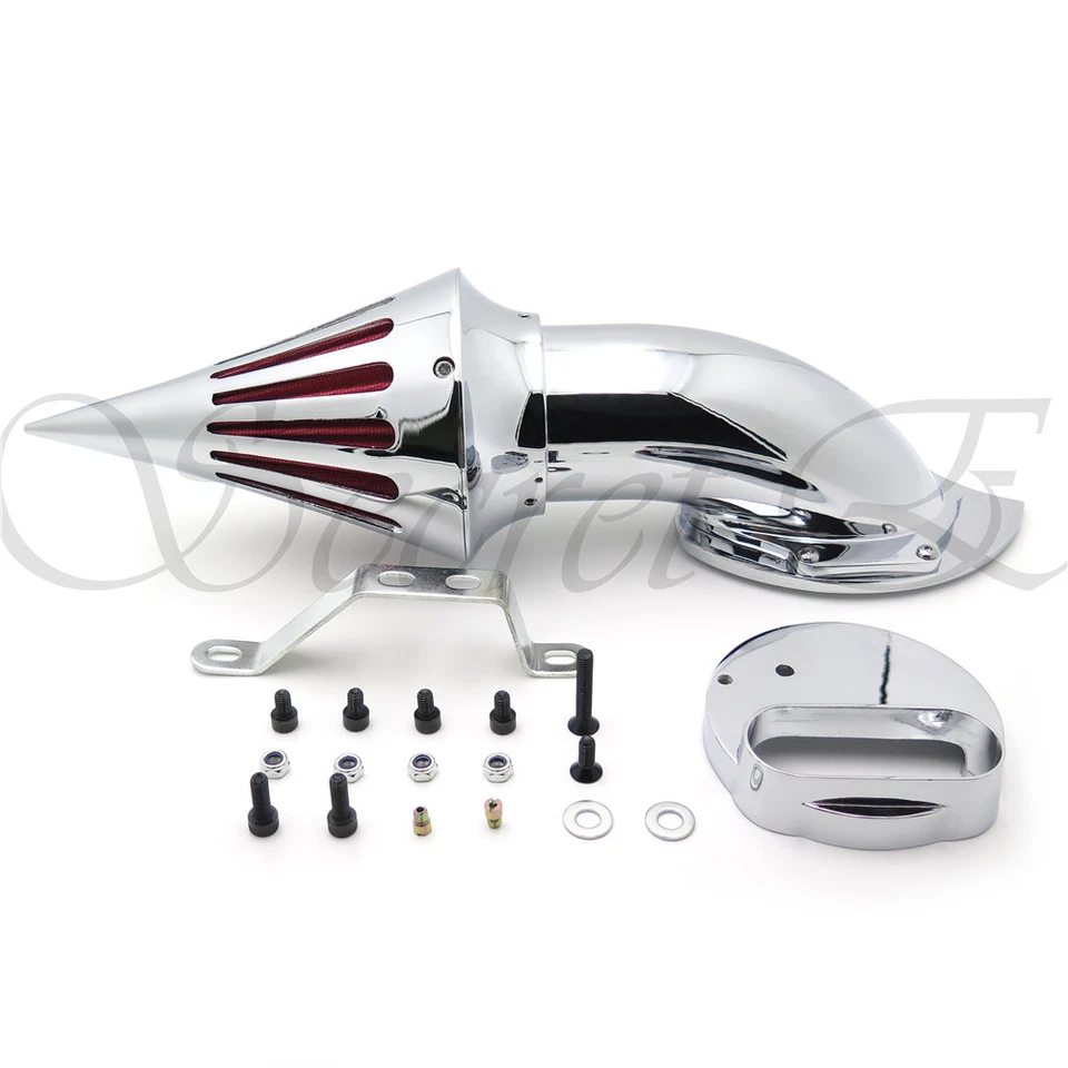 Kits de purificador de aire Spike para Yamaha V-Star 1100 Dragstar XVS1100 1999-2012 CROMO Foto 3 de 4