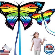Butterfly Kites for Kids and Adults, 56.2" x 29.9" Large Kite for Kids