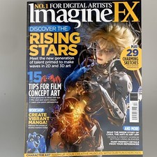 Imagine FX Magazine 245 Dec 2024 Rising Stars Film Concept Art Vibrant Manga NEW