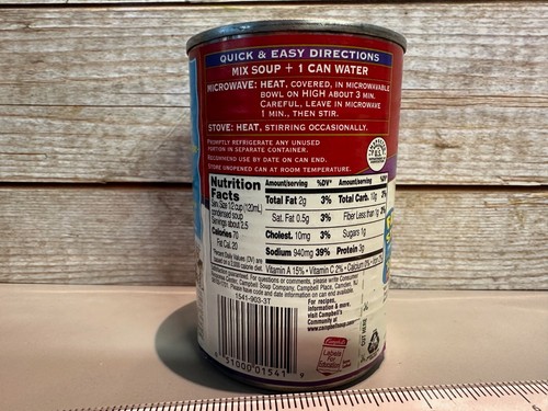 Vintage 1999 Disney Toy Story 2 Campbells Chicken Stars Soup Sealed Can Inv-2026 - Picture 4 of 5