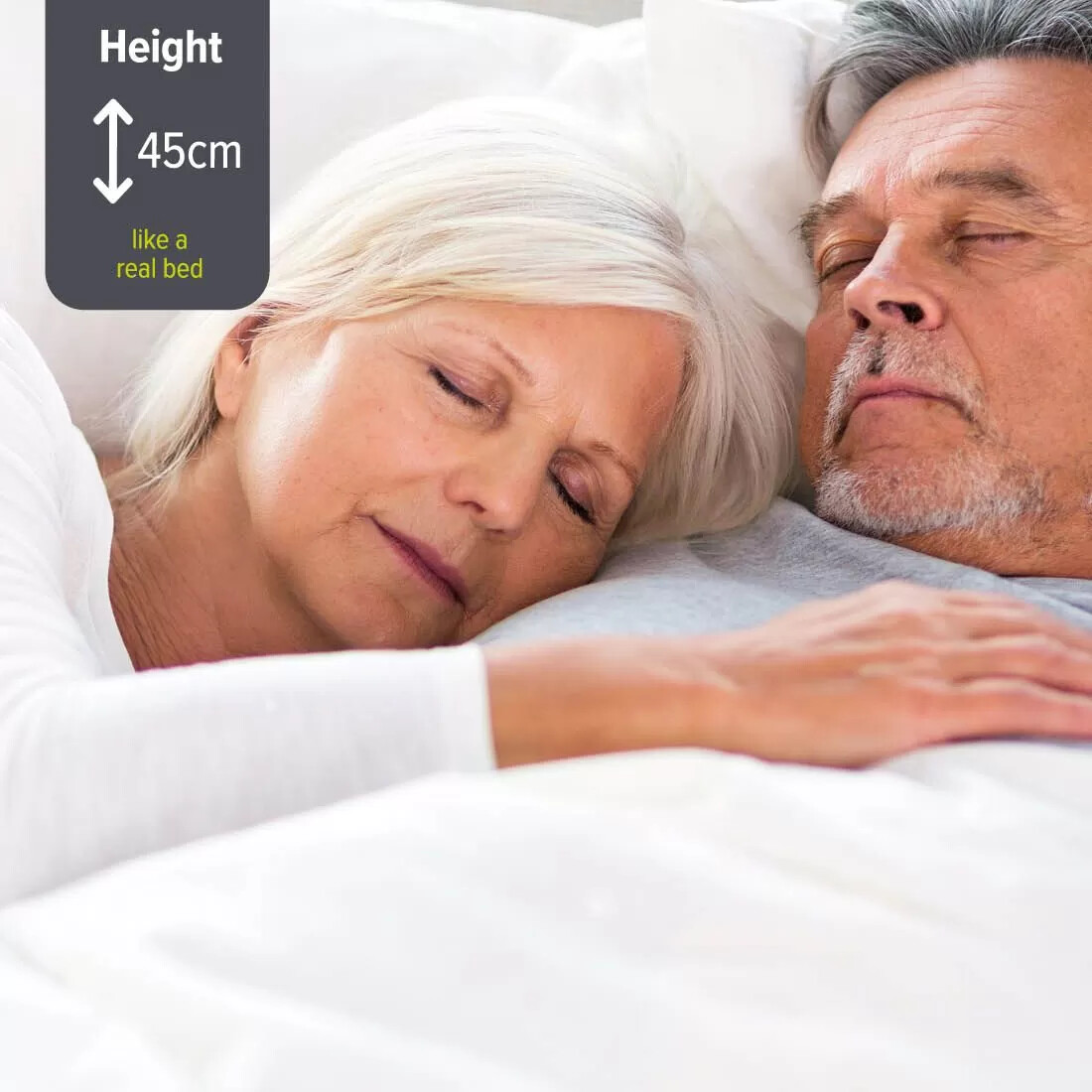 YAWN Air Bed with Fitted Sheet Deluxe Model Selfinflating Bed Camping