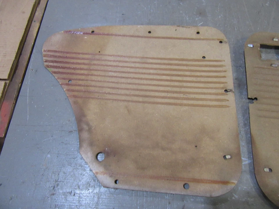 Volkswagen VW Bug 1963 interior carrocería trasera panel tapicería paneles de respaldo tableros Foto 4 de 4