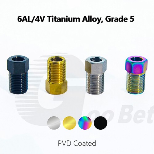 Titanium Brake Lever Hose Joint Nut for Bicycle Tuning M7100/8000/8120/9100/9120