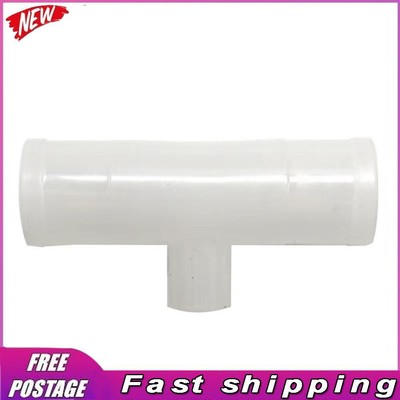 6pcs Tee PVC Pipe Fitting White Plastic Automatic Chicken Drinker Tee Connector