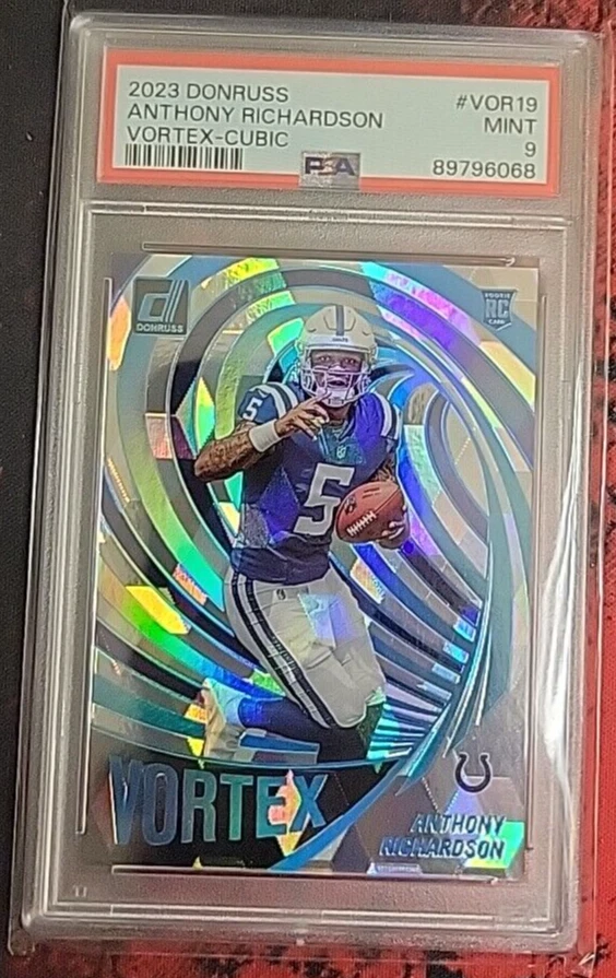 Anthony Richardson Panini Donruss Vortex #VOR19 Cubic