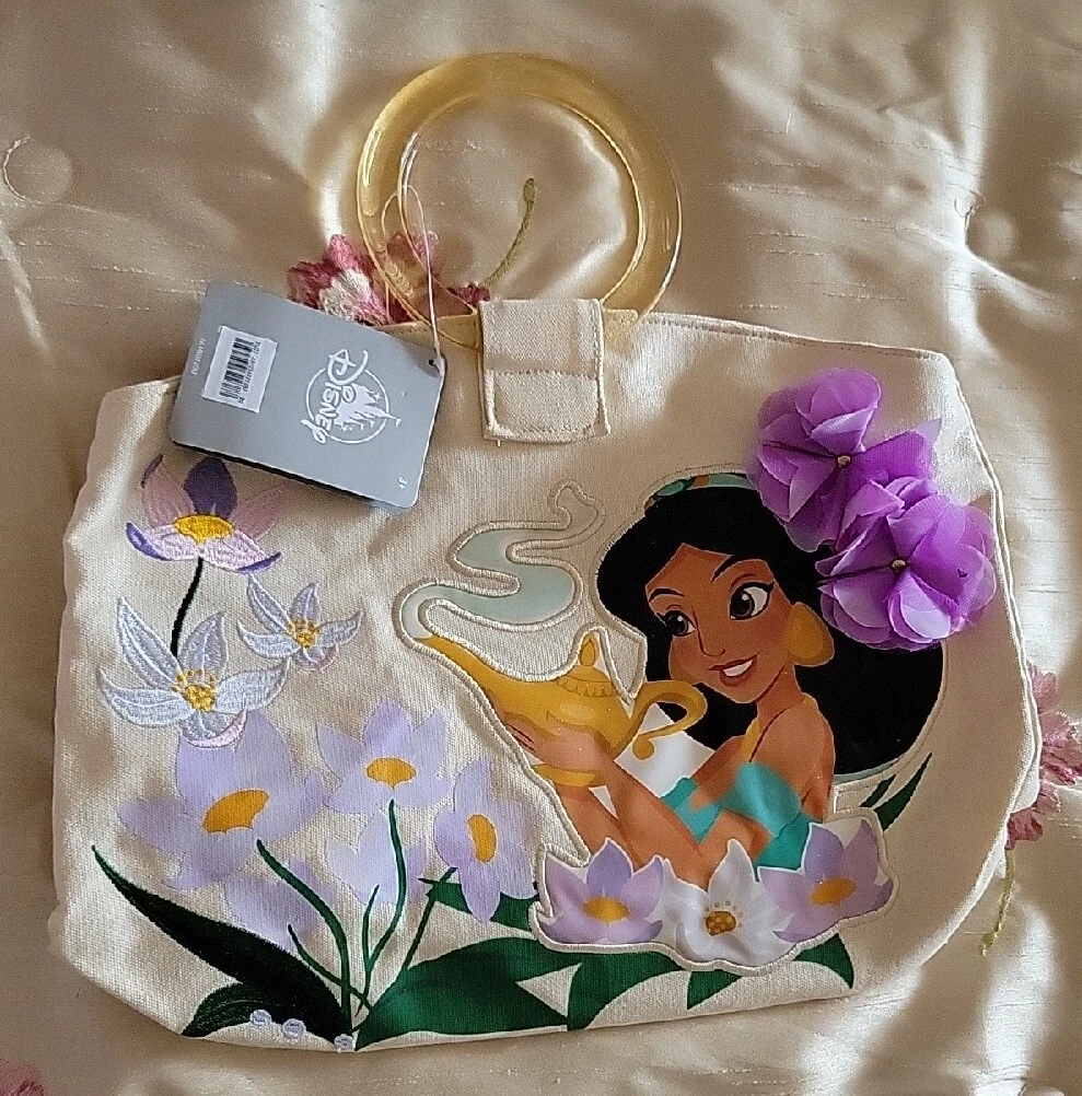 Disney Princess Swim Tote Bag Jasmine Aladdin for Beach Pool NEW