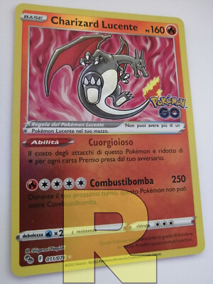 shiny charizard pokemon go card Amazon.com: Radiant Charizard - 011/078 - Pokemon Go main image 0