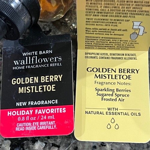 Bath & Body Works / White Barn Wallflowers Fragrance Refill For Wall Plug U Pick - Picture 120 of 268