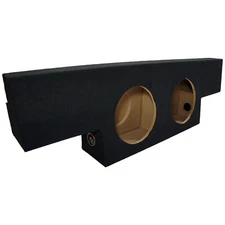 2001-2006 Chevy Silverado 1500 Crew Cab Truck Non-Hd Dual 10" Sub Subwoofer Box
