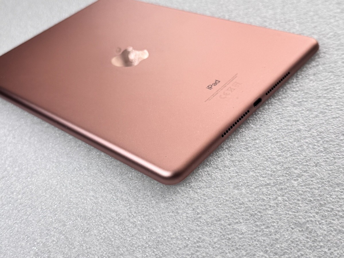Apple iPad 6th Gen. 128GB, Wi-Fi, 9.7in - Rose Gold - VERY GOOD