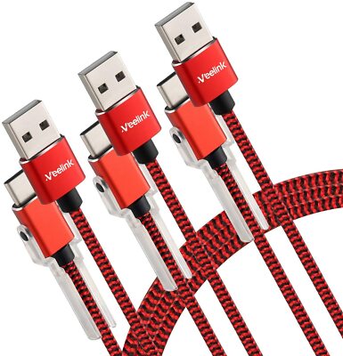 Typ C Ladekabel USB C Datenkabel kompatibel mit Samsung Huawei Xiaomi Mackbook