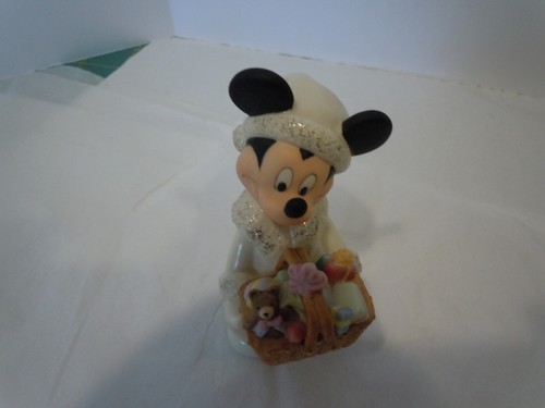 Vintage Longaberger Mickey Mouse Market Basket 2004 31/2" TALL