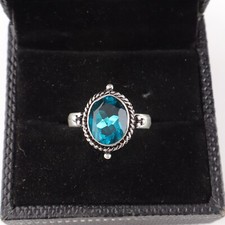Apatite Gemstone 925 Sterling Silver Ring Handmade Jewelry Ring Gift For Wife