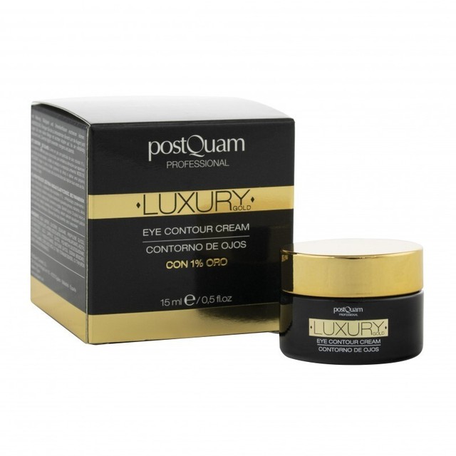 PostQuam Luxury Eye Contour Cream w/ Gold Extract & Hyaluronic Acid