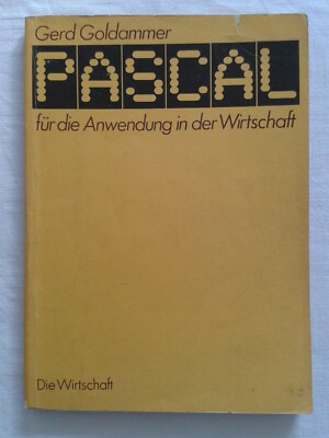 Programming PASCAL for use in business textbook textbook GDR 1987