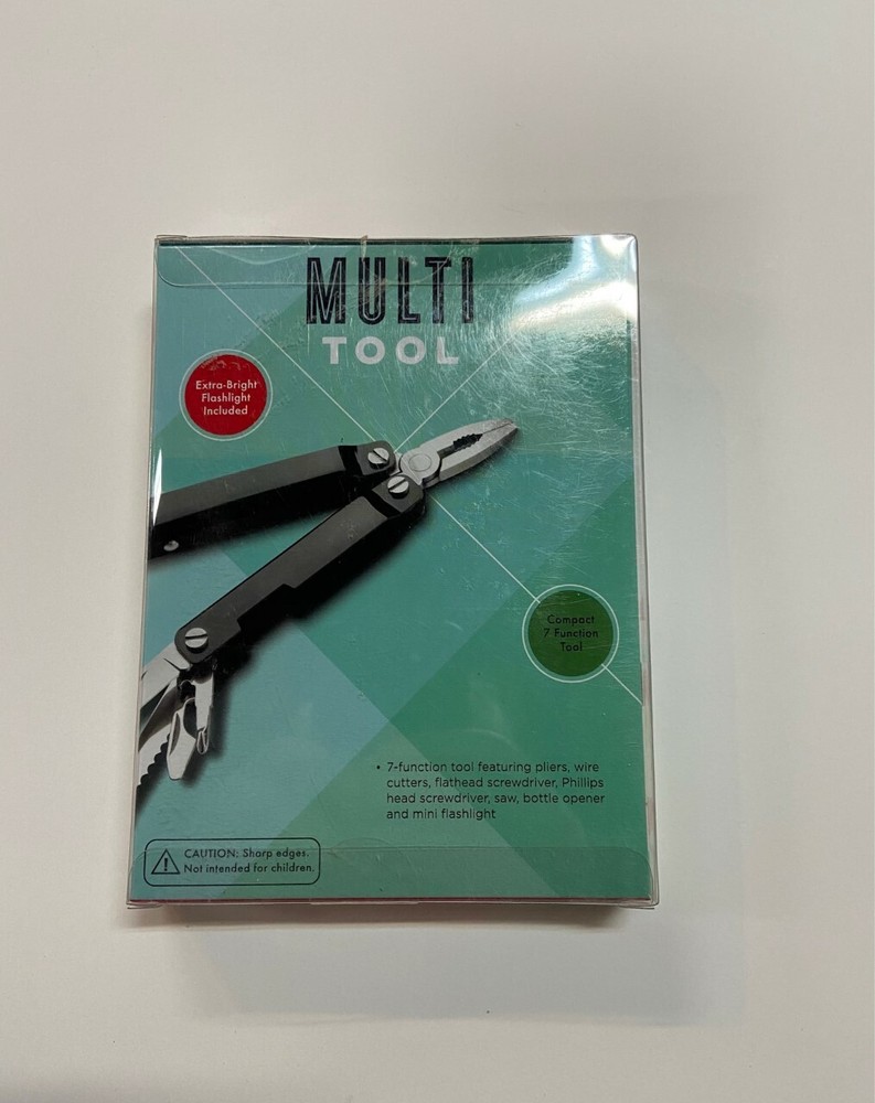 7-in-1 Multi-Tool Pliers with Wire Cutter, Screwdriver & More