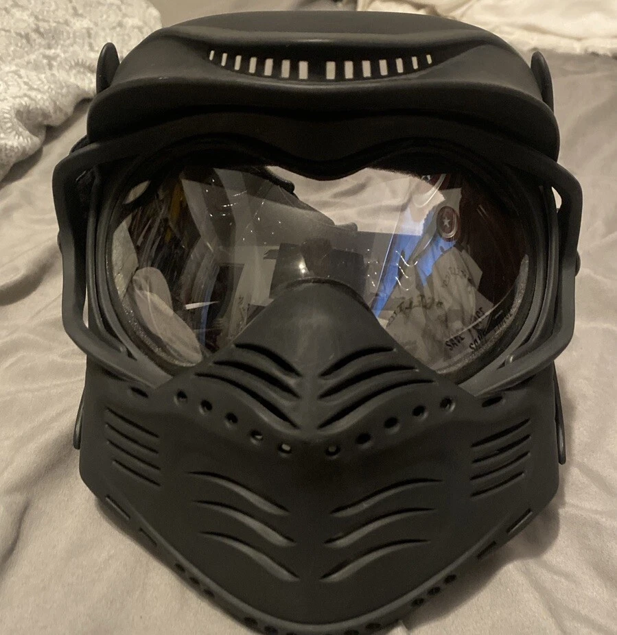 Máscara facial Save correa ajustable negra Foto 2 de 4